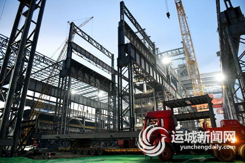 稷山縣銘福鋼鐵制品產(chǎn)能減量置換升級改造項目建設(shè)現(xiàn)場